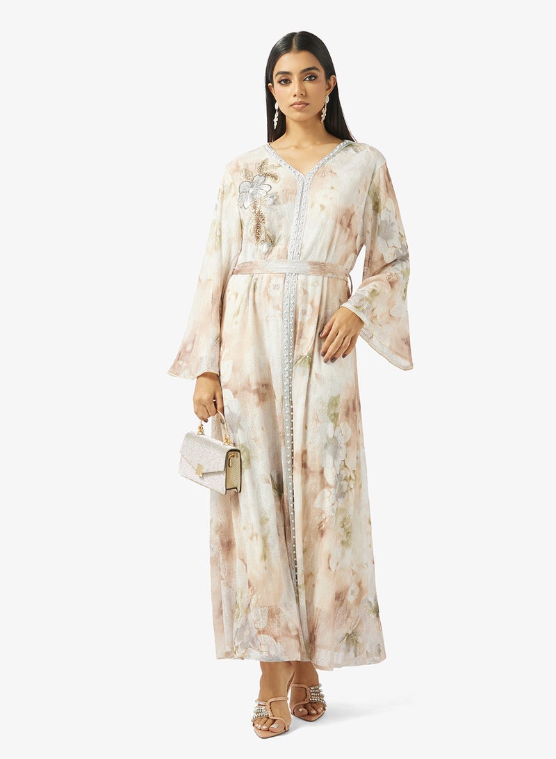 Khizana Printed Jalabiya - Image 4